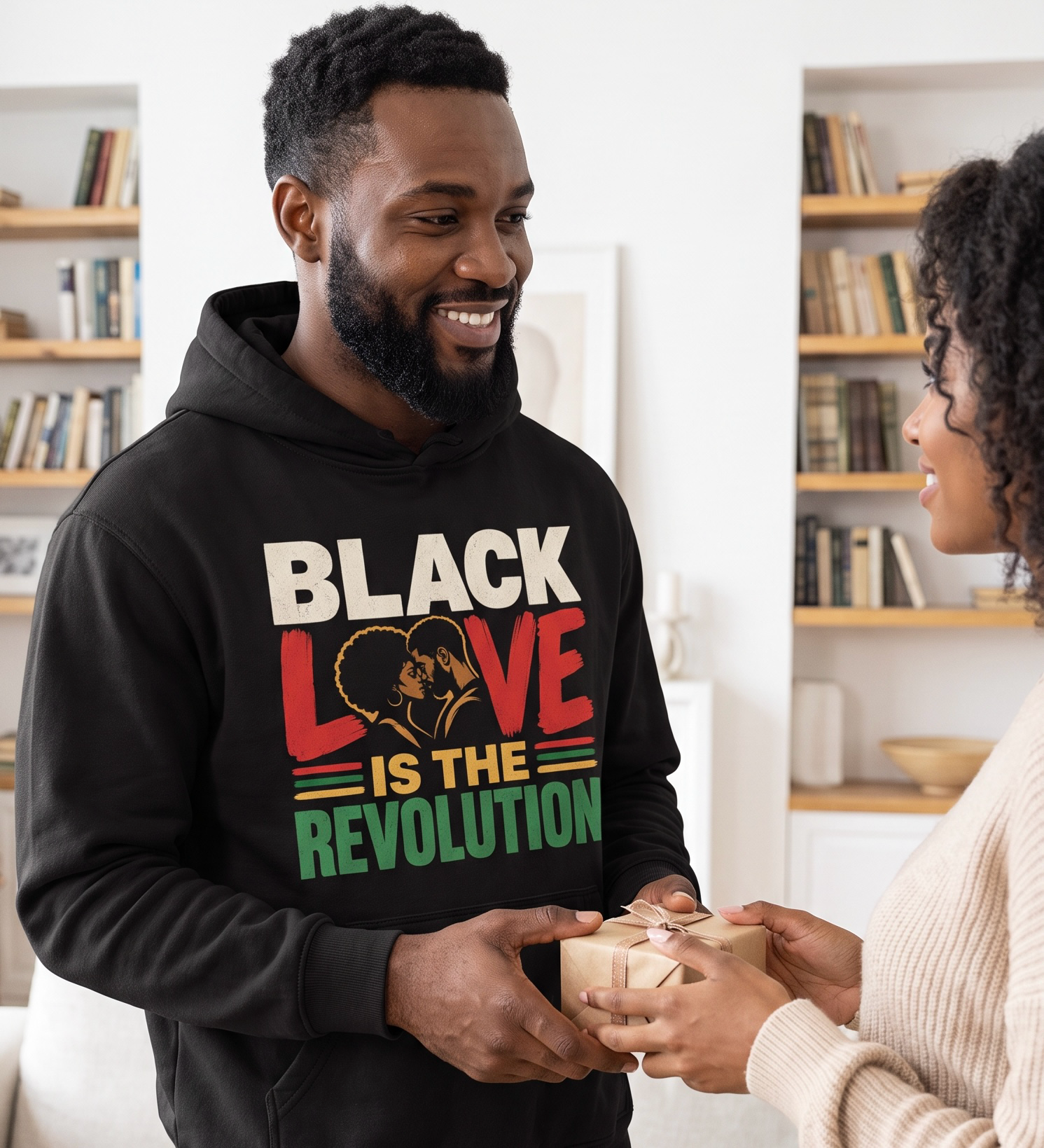 Black Love Is The Revolution — Hoodie (Black)
