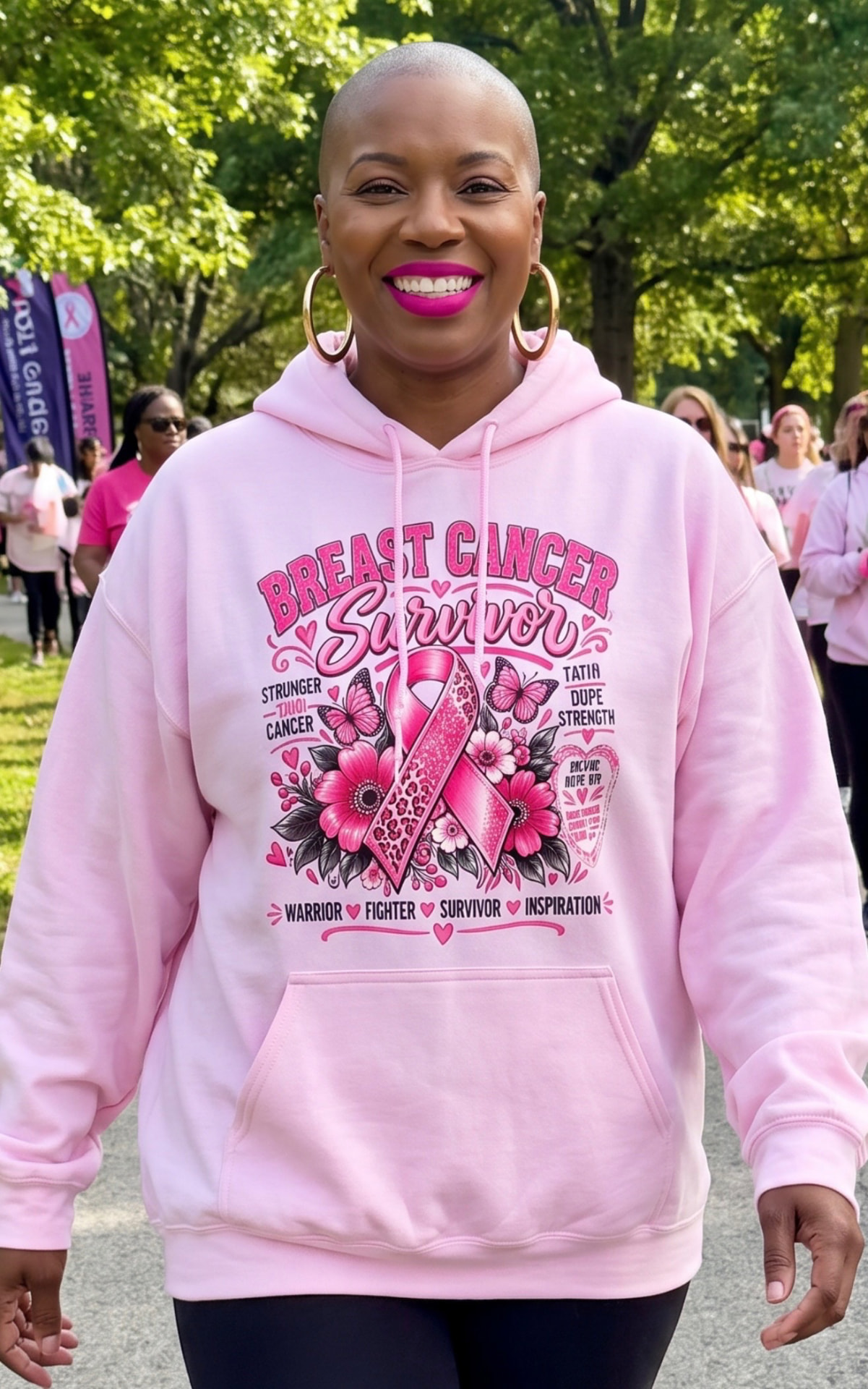 Breast Cancer Survivor — Hoodie