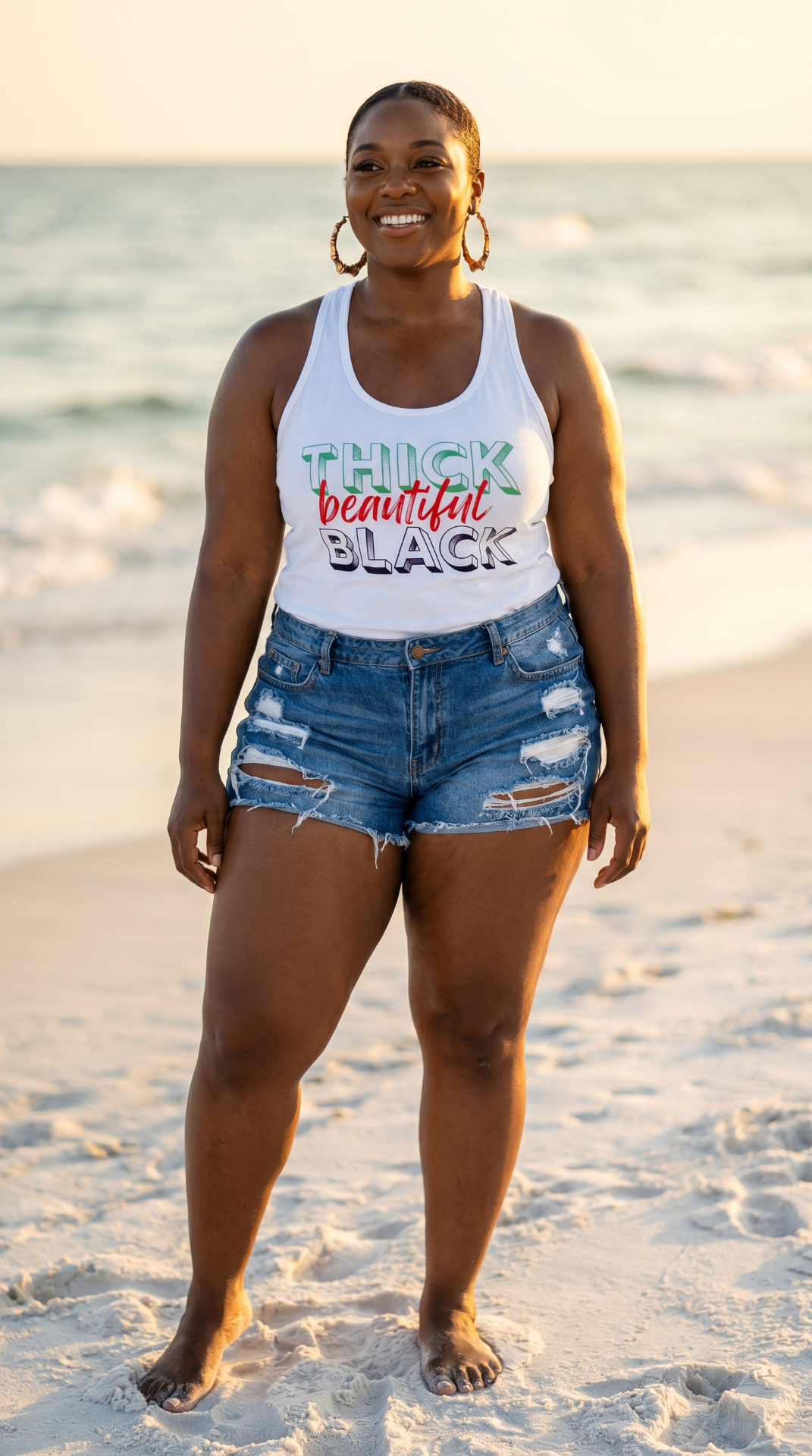 Thick, Beautiful, Black — Tank